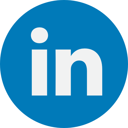 Ícone de rodapé do LinkedIn